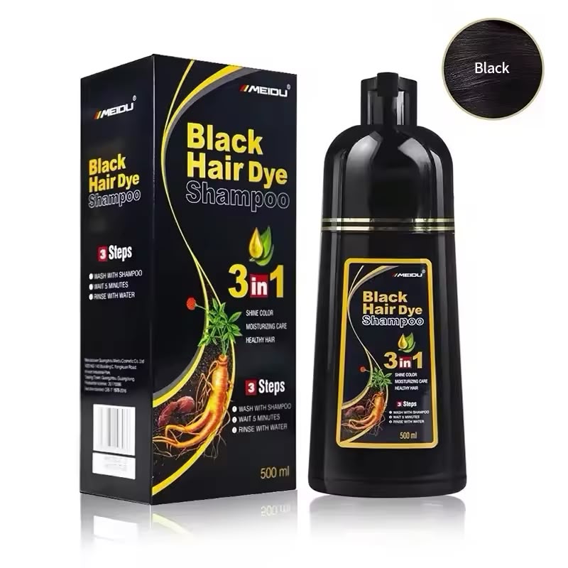 Cubre tus canas en minutos y disfruta de un cabello negro, brillante y con aspecto natural
