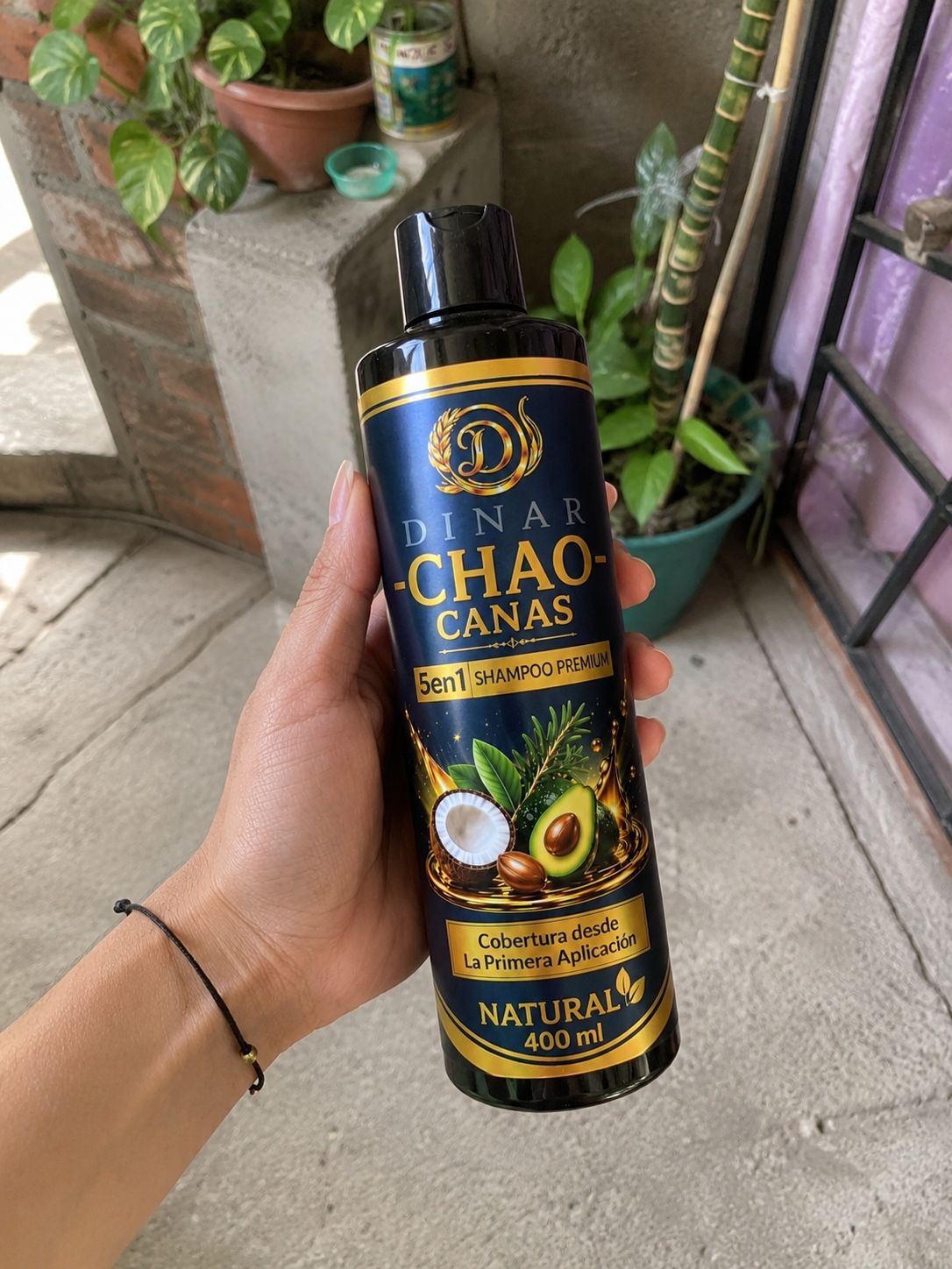 Chao Canas 5 En 1 Argán | Cobertura Natural Desde La Primera Aplicación