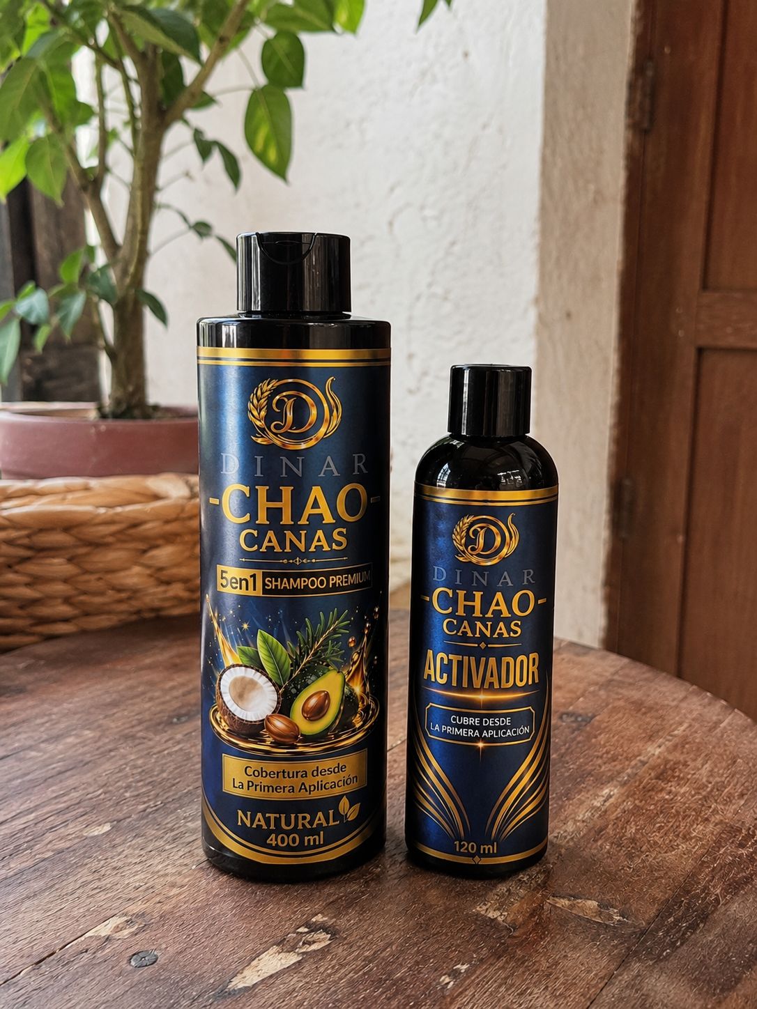 Chao Canas 5 En 1 Argán | Cobertura Natural Desde La Primera Aplicación