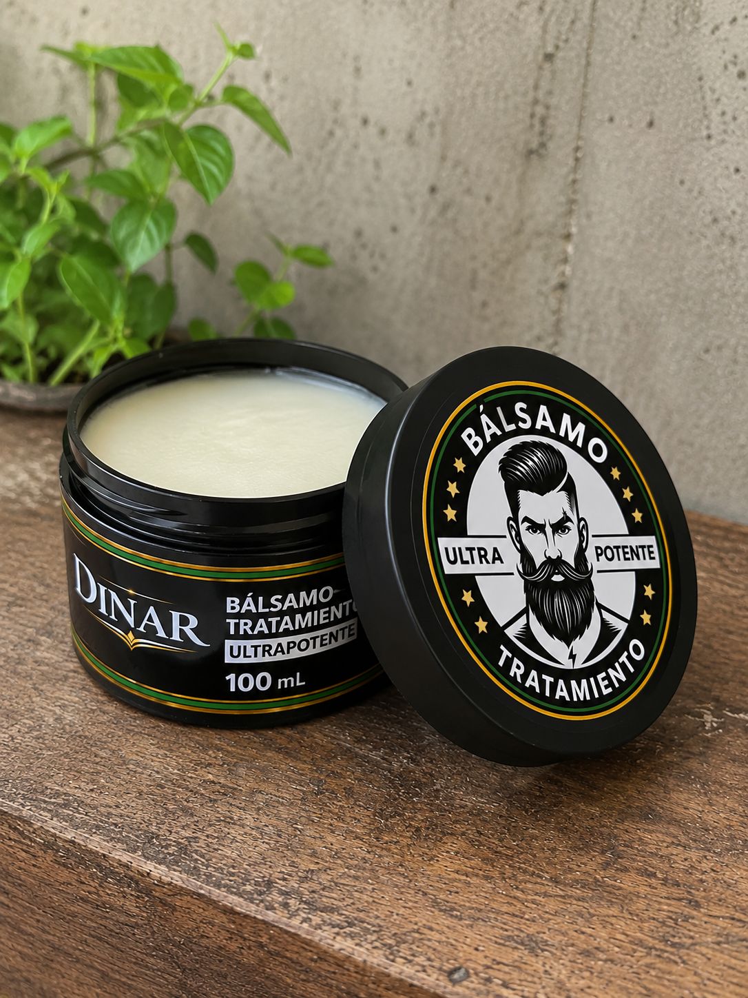 Bálsamo Apolo Ultra Potente para Barba – Apariencia Más Completa y Cuidada