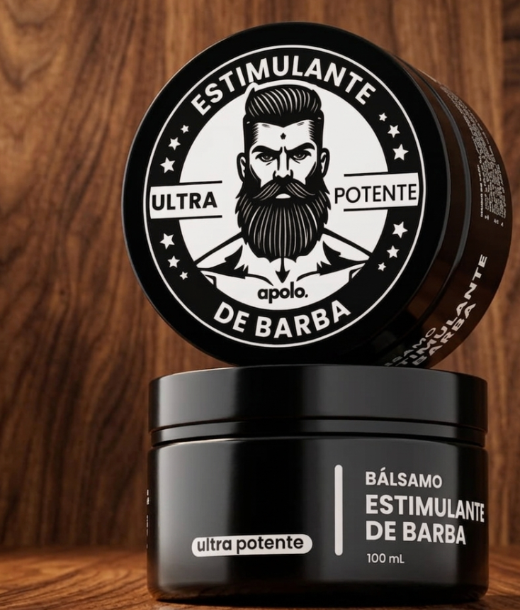 Bálsamo Apolo Ultra Potente para Barba – Apariencia Más Completa y Cuidada