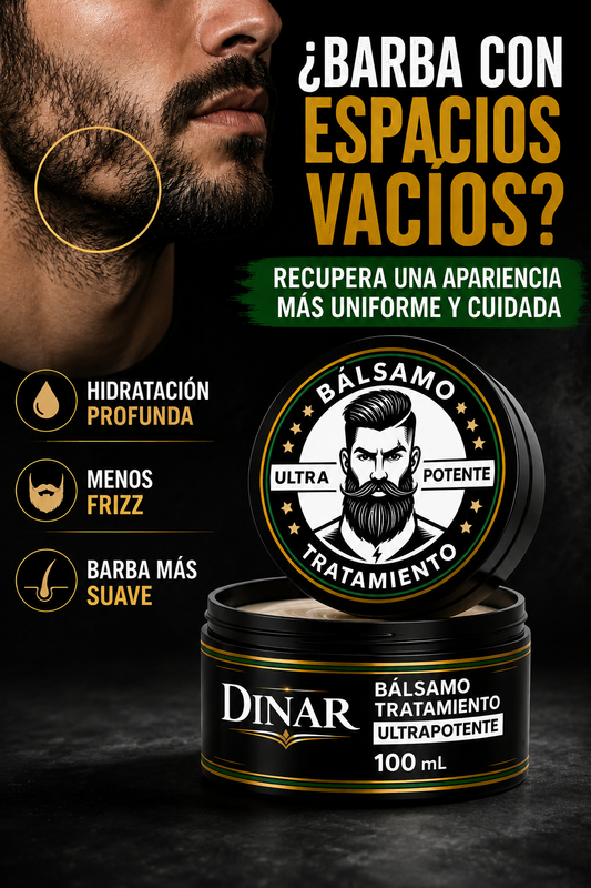 Bálsamo Apolo Ultra Potente para Barba – Apariencia Más Completa y Cuidada