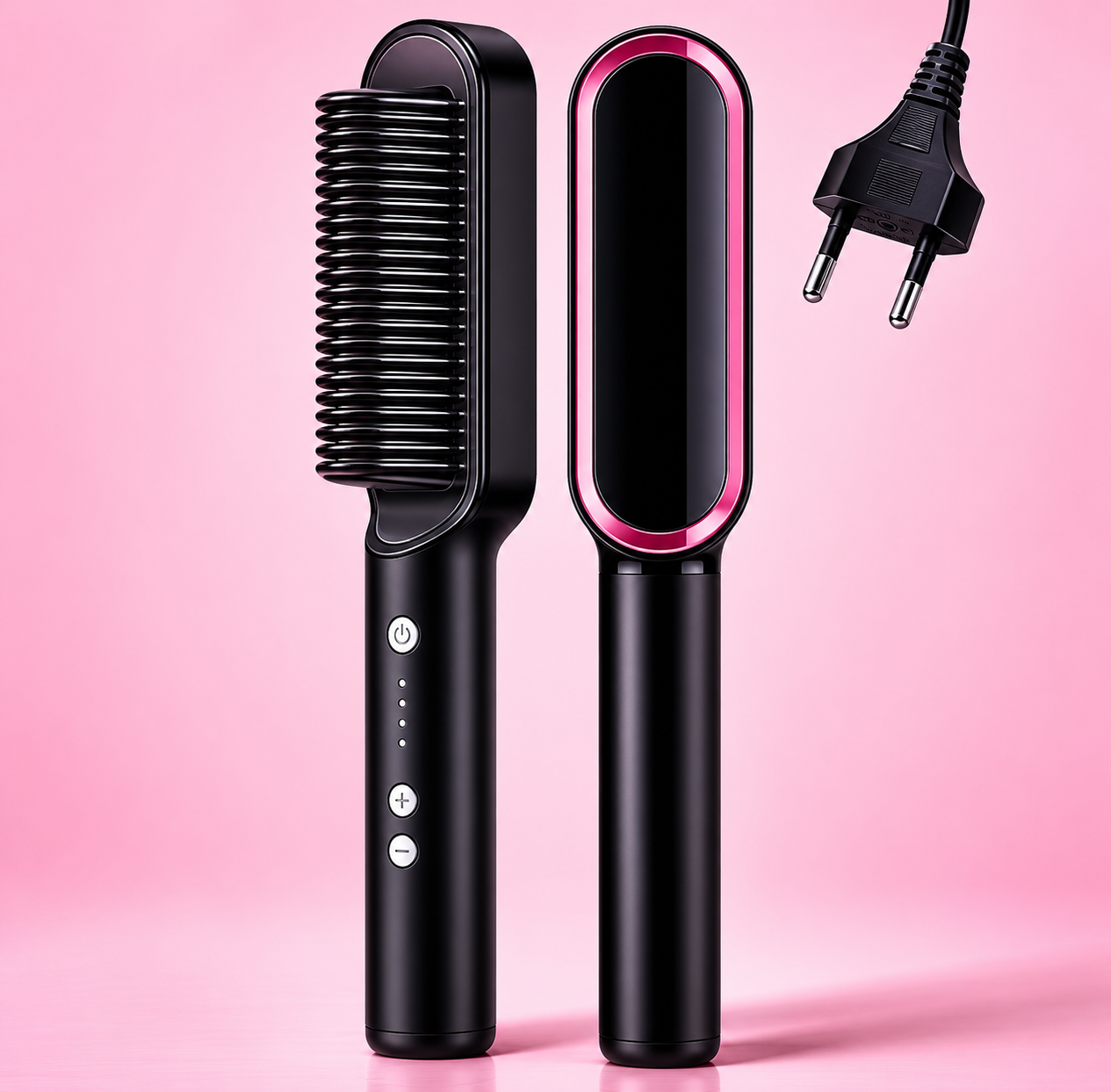 Cepillo Alisador Profesional — Cabello Liso Perfecto en Minutos, Sin Plancha y Sin Daño