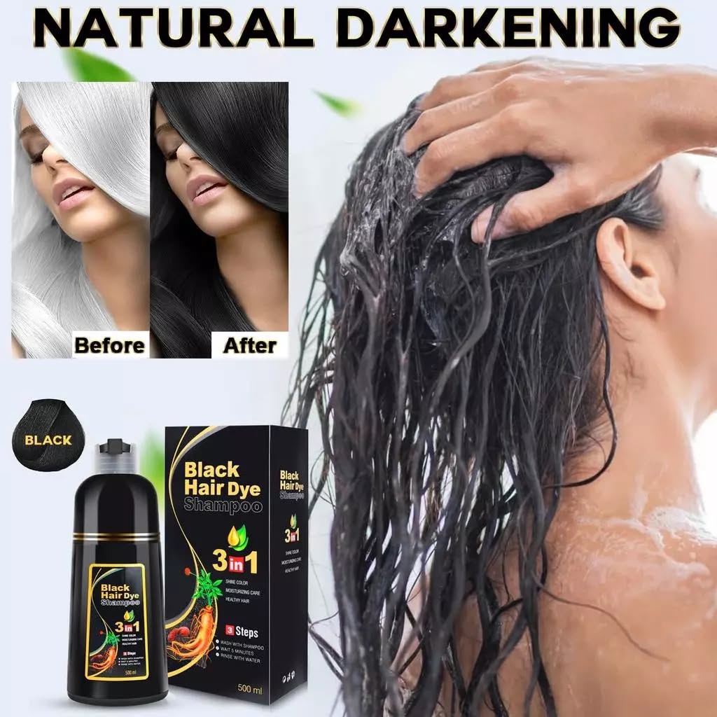 Cubre tus canas en minutos y disfruta de un cabello negro, brillante y con aspecto natural