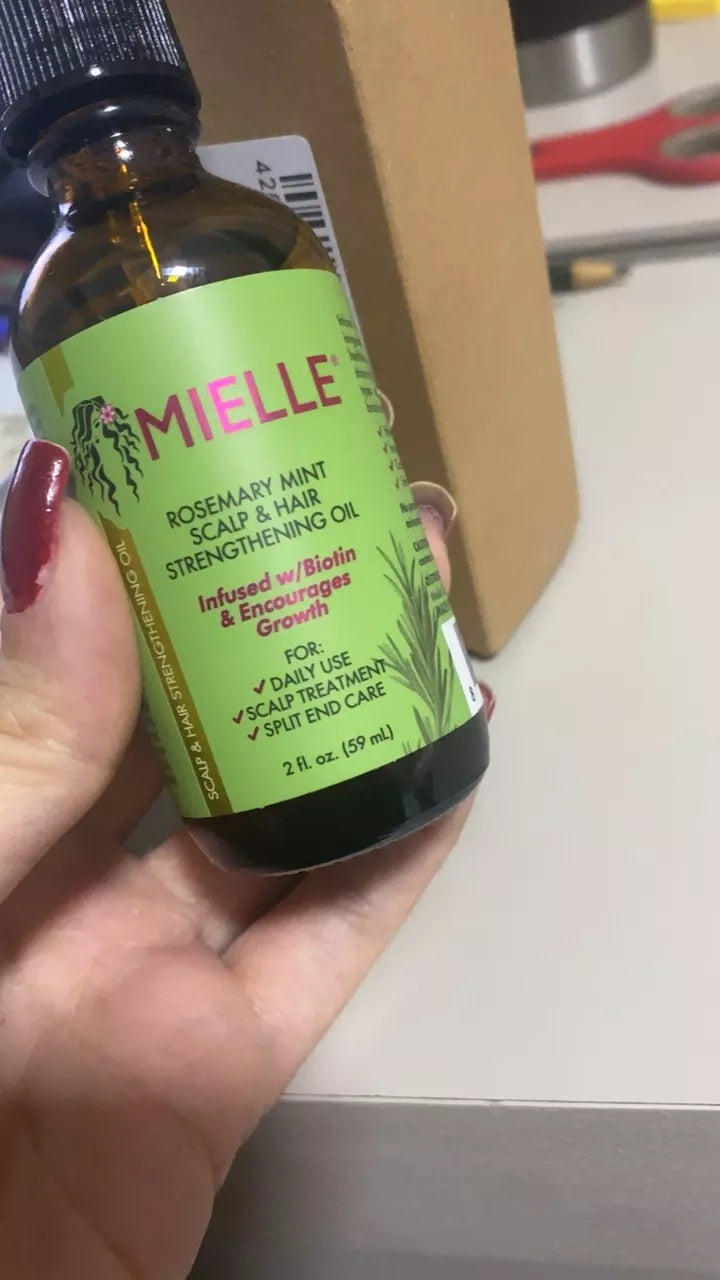 🌿 Mielle Rosemary Mint  Fortalece y nutre tu cabello desde la raíz